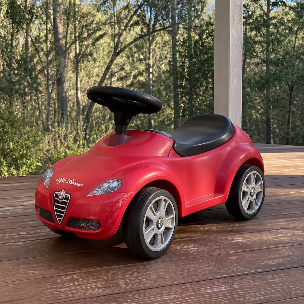 Red Ride-On Push Car